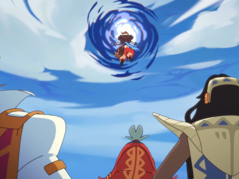 screenshot from Haste Broken Worlds Trailer