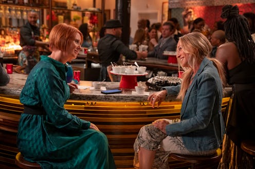 Carrie and Miranda on And Just Like That... Season 3. Photo via Max