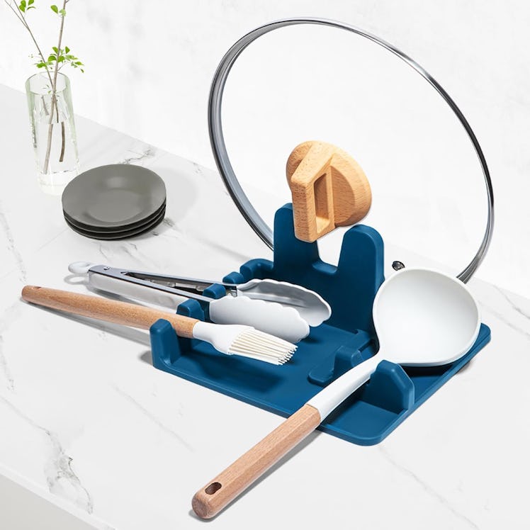 AUOON Silicone Utensil Rest and Drip Pad