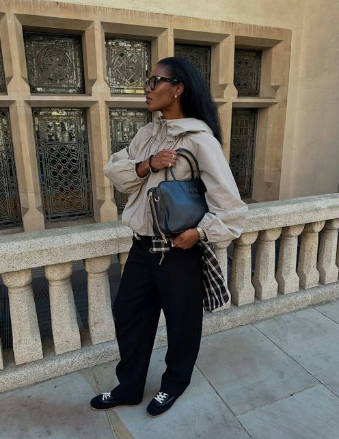 How to style a sporty jacket for spring