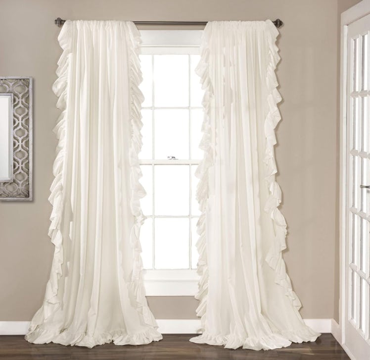 Lush Decor Reyna Ruffle Window Curtains