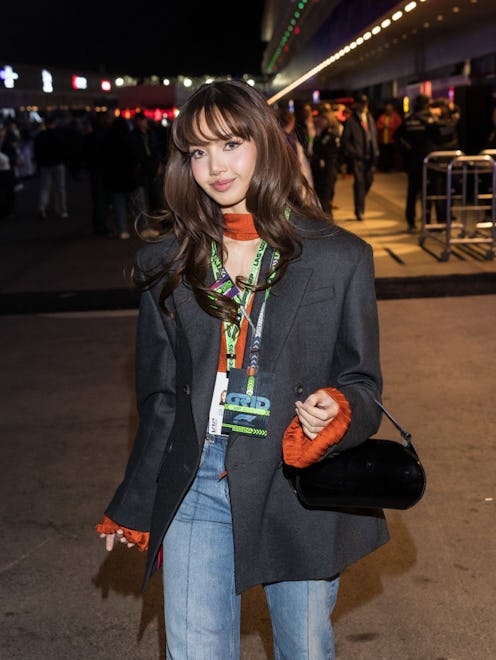 BLACKPINK's Lisa just debuted the sweetest "soft mink blonde" hair color at Coachella.