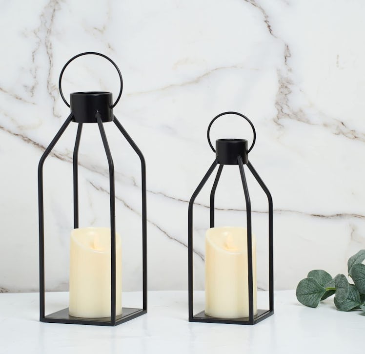 HPC Decor Modern Lanterns (2-Pack)