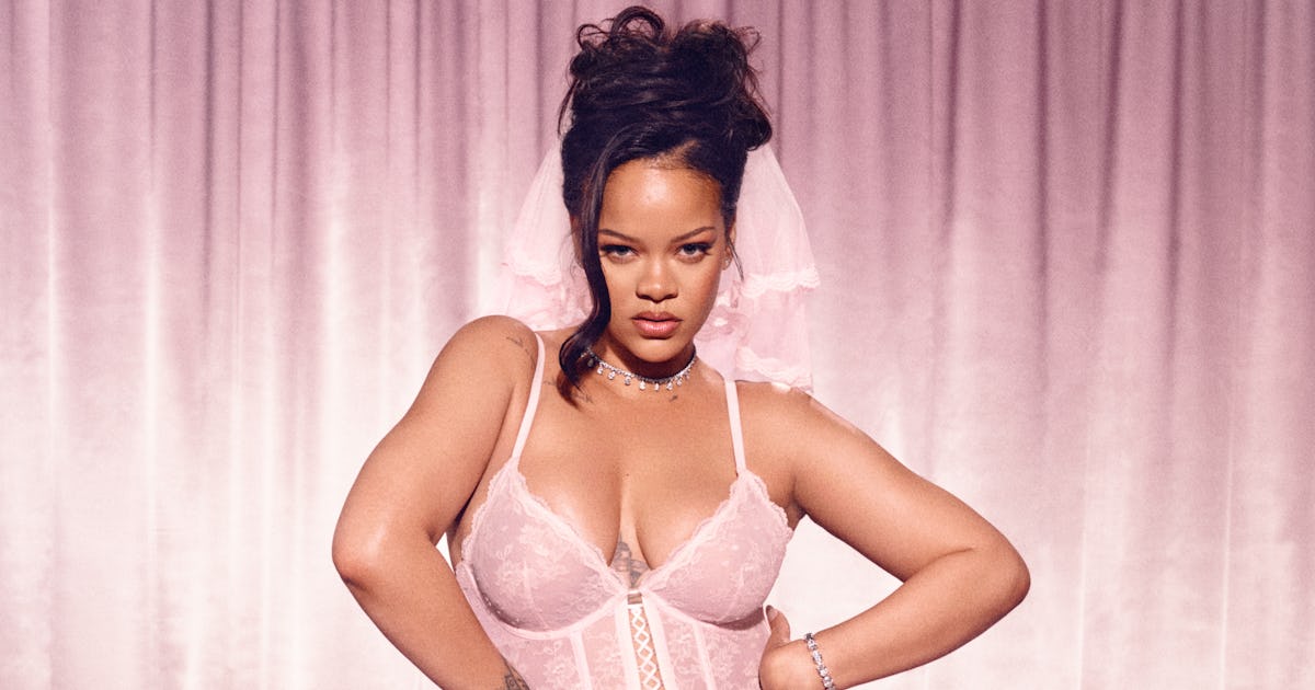 Rihanna Cosplayed As A Bride In A Thong For Savage X Fenty's Sexy New Campaigns