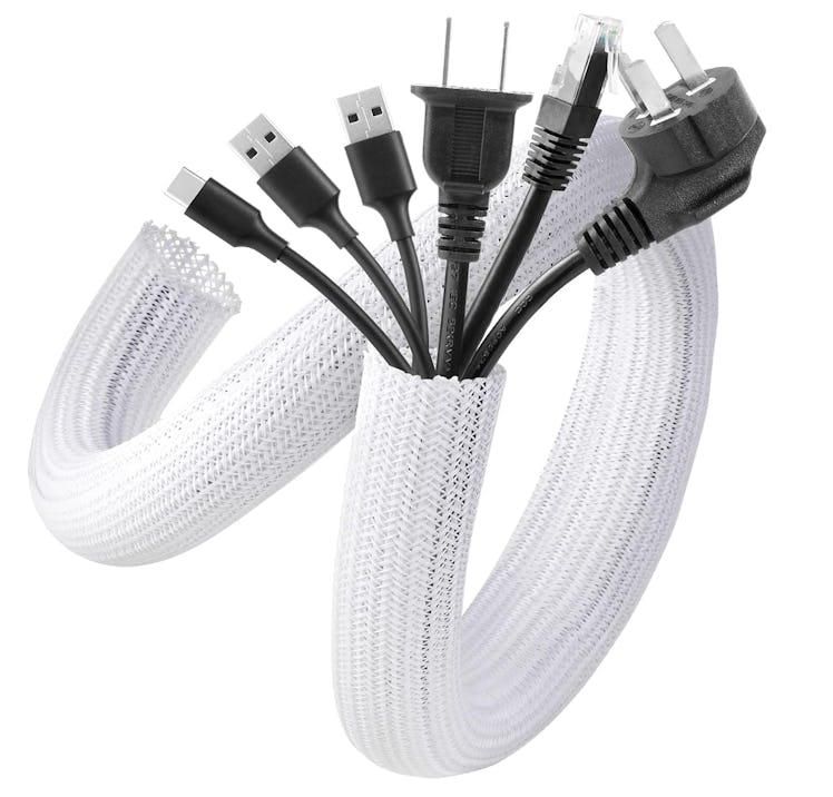 AGPTEK Cable Sleeve Cover (2-Pack)
