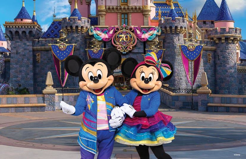 dlr 70thcelebration mickeymouse andminniemouse