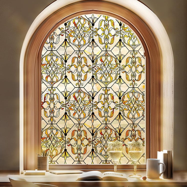 LuminManta Stained Glass Window Film