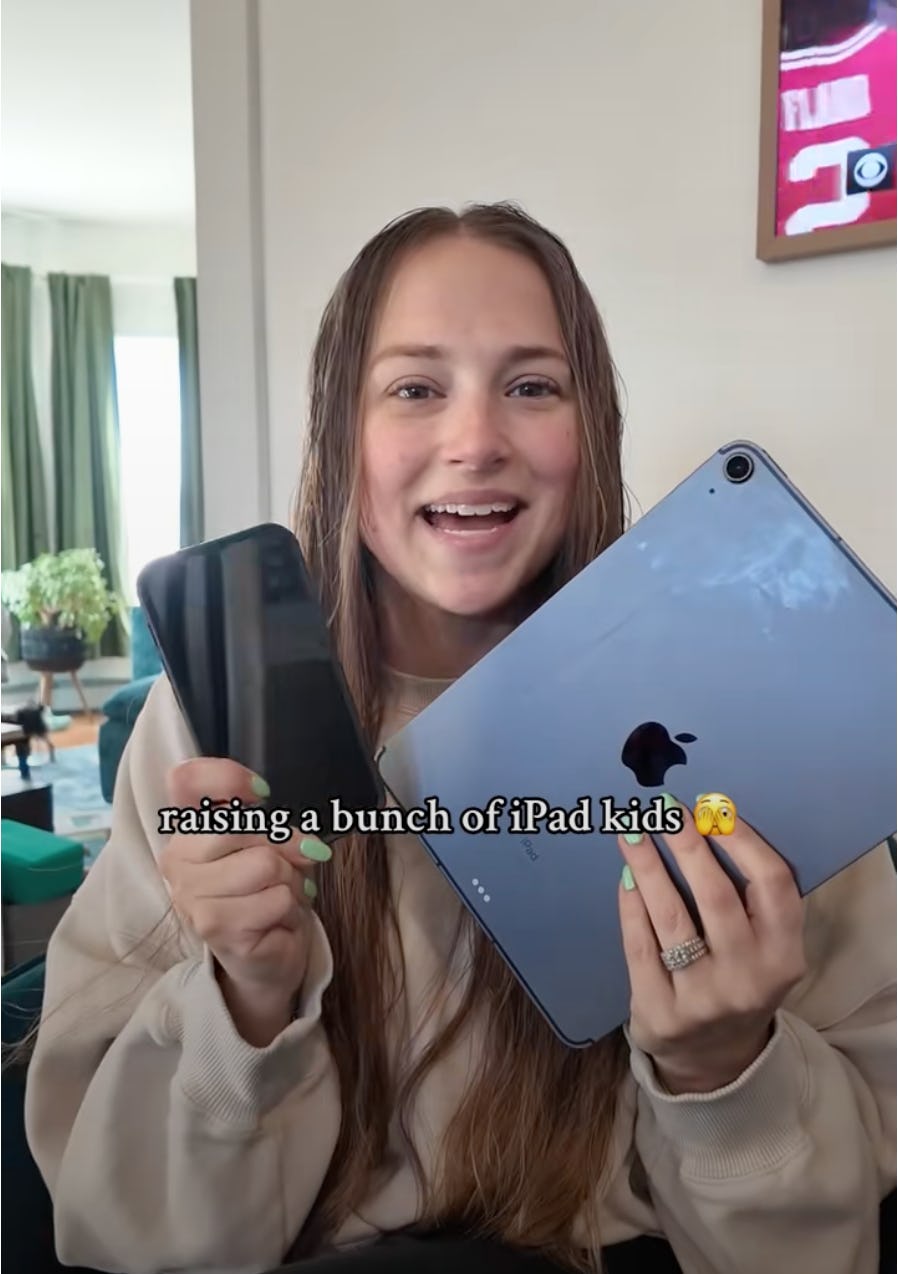 A Mom Is Under Fire For Sharing Her "iPad Family's" Devices On TikTok