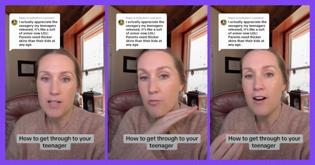 A therapist explains how parents can make break throughs with disrespectful teenagers.