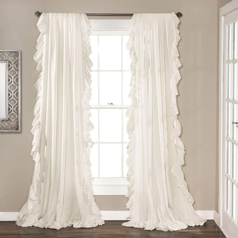 Lush Decor Reyna Ruffle Window Curtains