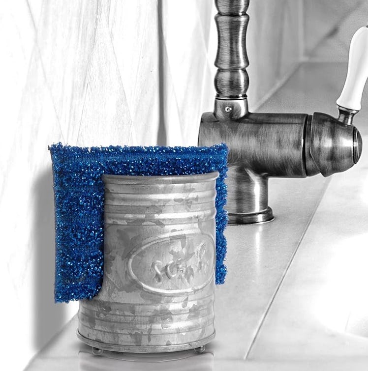 Autumn Alley Galvanized Sponge Holder