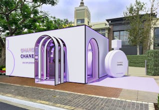 Chanel Chance Eau Splendide immersive event in Los Angeles The Grove