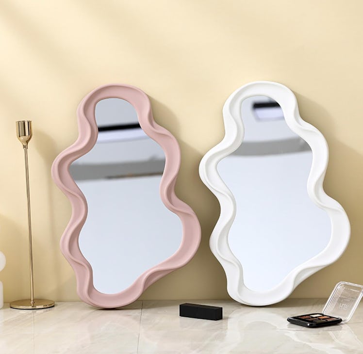 Mokoze Asymmetrical Wall-Mounted Mirror