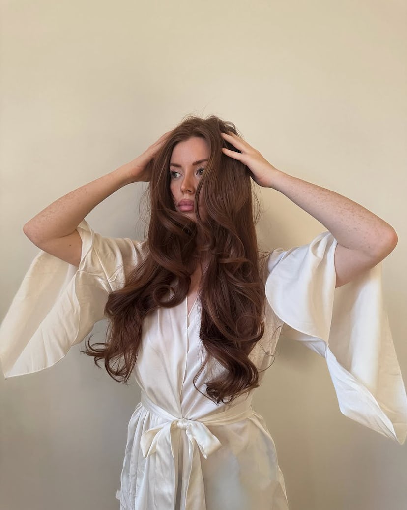 hair routine on instagram