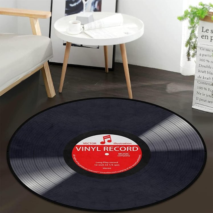 keepcute Vinyl Record Rug