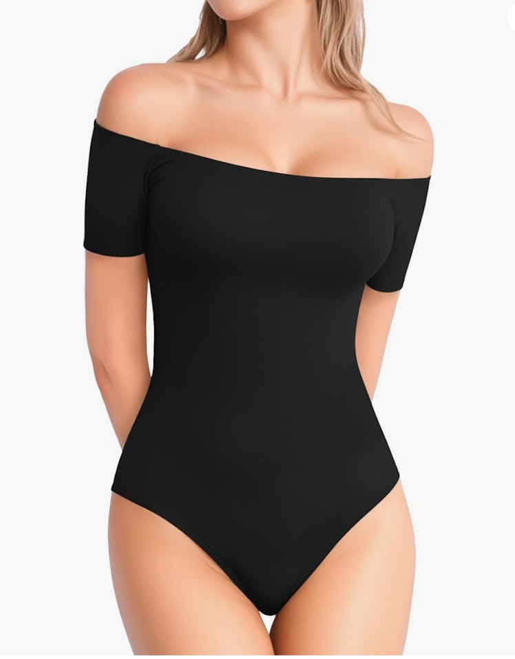 MANGOPOP Off The Shoulder Bodysuit
