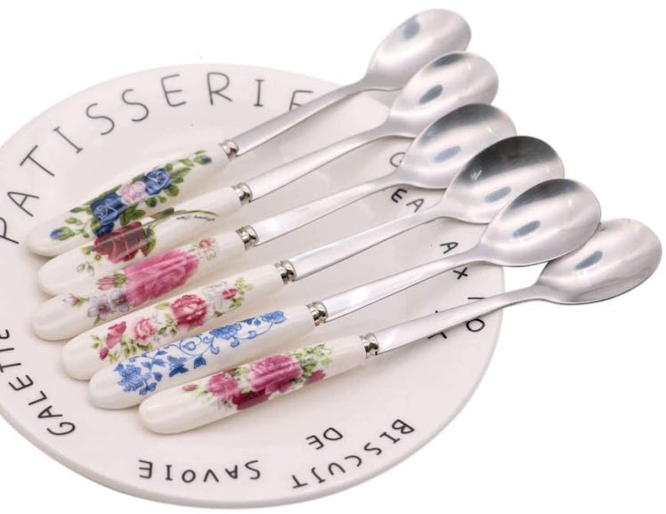 Aiptosy Stainless Steel Coffee Spoons (6-Pack)