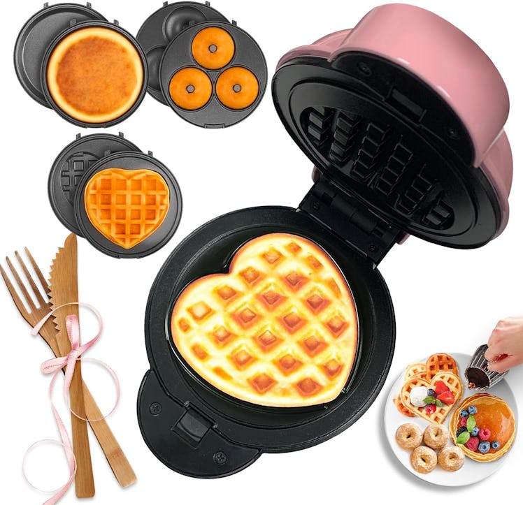 GVAKMM Mini Waffle Maker