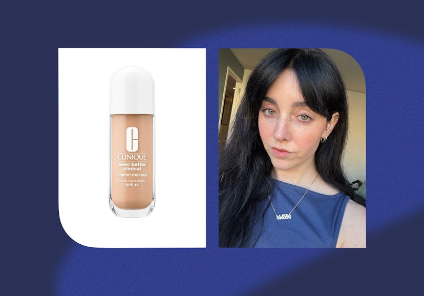 Clinique's Even Better Clinical Vitamin Makeup SPF 45 is the ultimate "your skin but better" foundat...