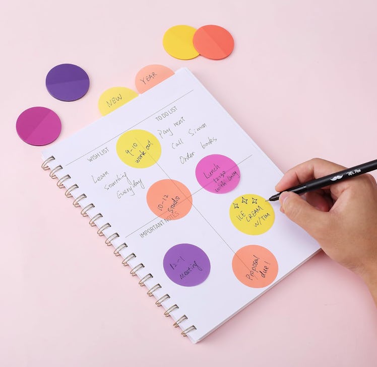 Mr. Pen Transparent Sticky Notes (200-Pieces)