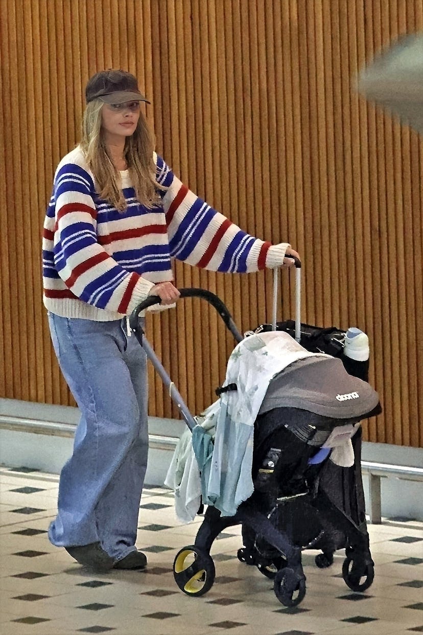 Margot Robbie in Brisbane, April 17, 2025.