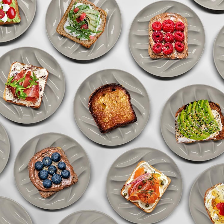  EVER TOAST Sandwich & Toast Plate (2-Pack)