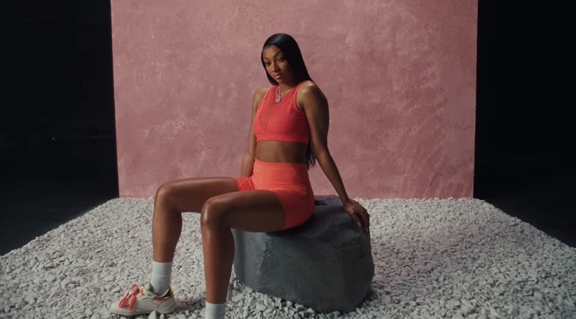 Angel Reese stars in a Reebok campaign.