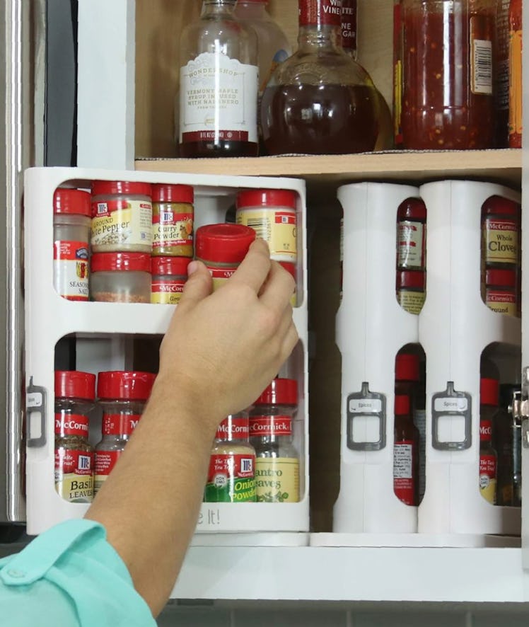 Cabinet Caddy Spice Rack Organizer