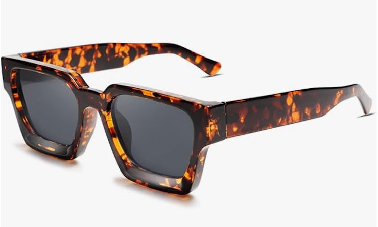 VANLINKER Thick Square Sunglasses