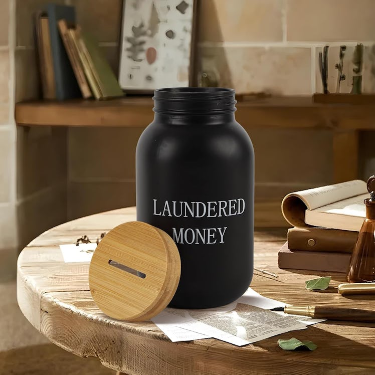 BORAENDEY Laundry Room Coin Bank