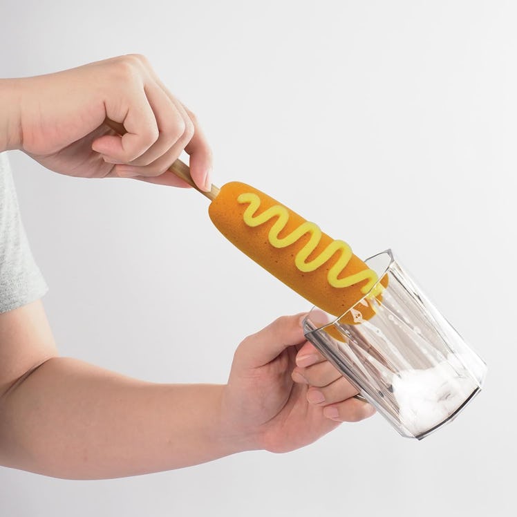 Genuine Fred Bottle Bites Corn Dog Sponge