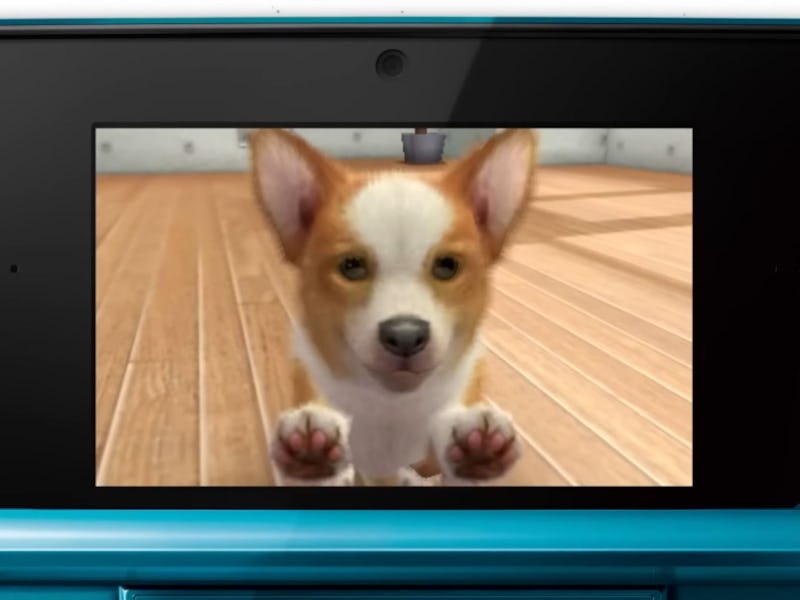 screenshot of Nintendogs