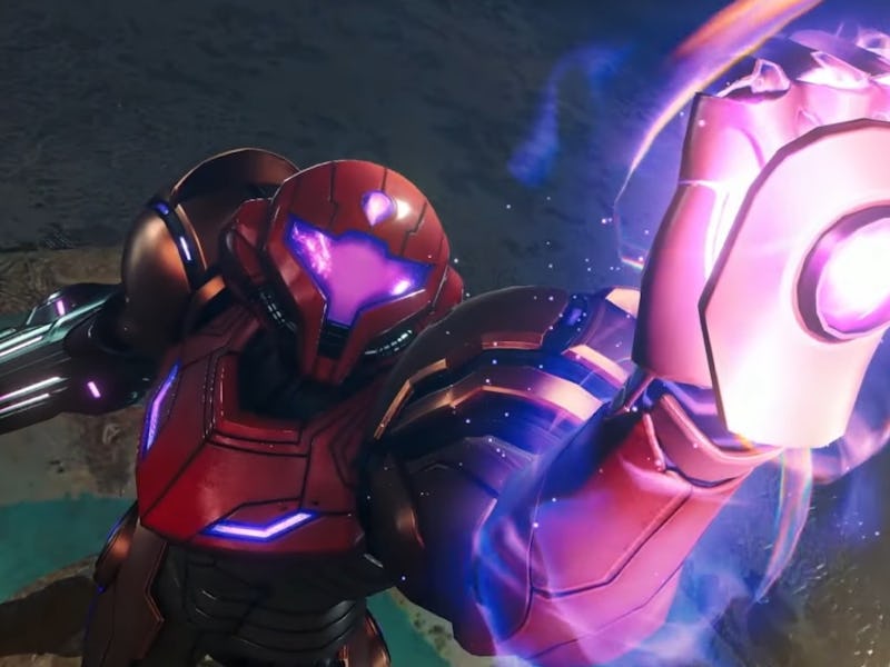 screenshot from Metroid Prime 4