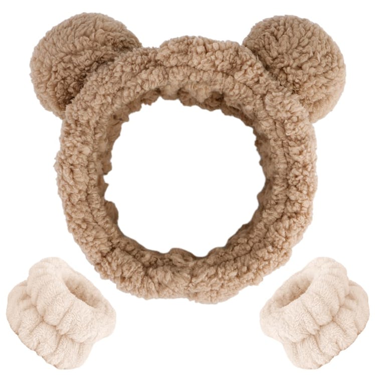AHONEY Bear Ears Spa Headband
