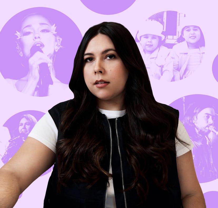 Gigi Perez shares her early musical influences including her sister, Ariana Grande, and Alex G.