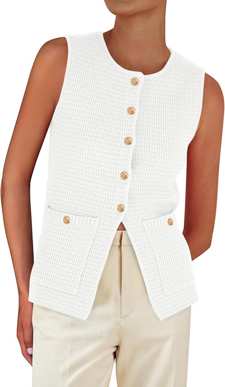 PRETTYGARDEN Sleeveless Vest 