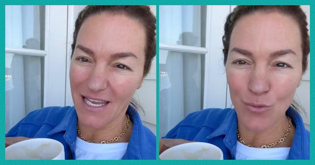 A mom explains why she brings a double stroller to Disney for her 8 and 10 year old kids.