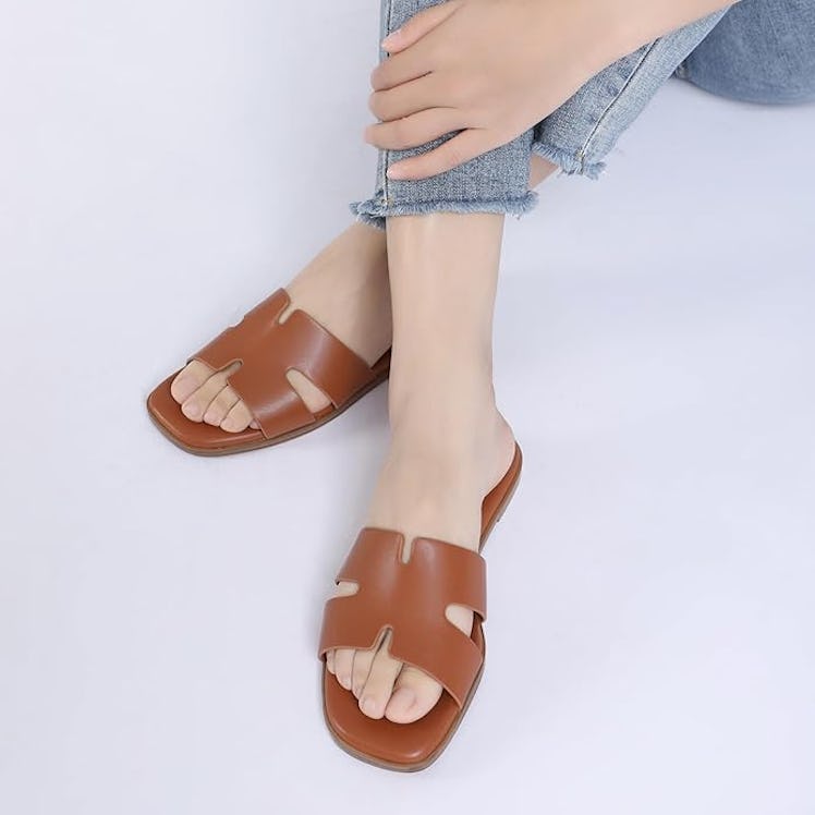 Rihero Dressy Leather Sandals