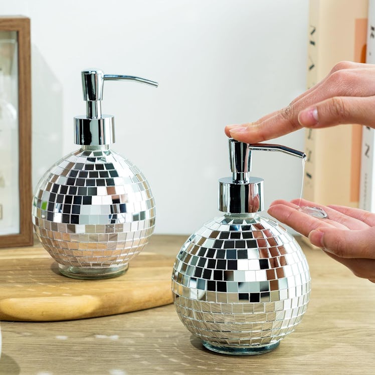 RGBDOT Disco Ball Soap Dispenser (Set of 2) 