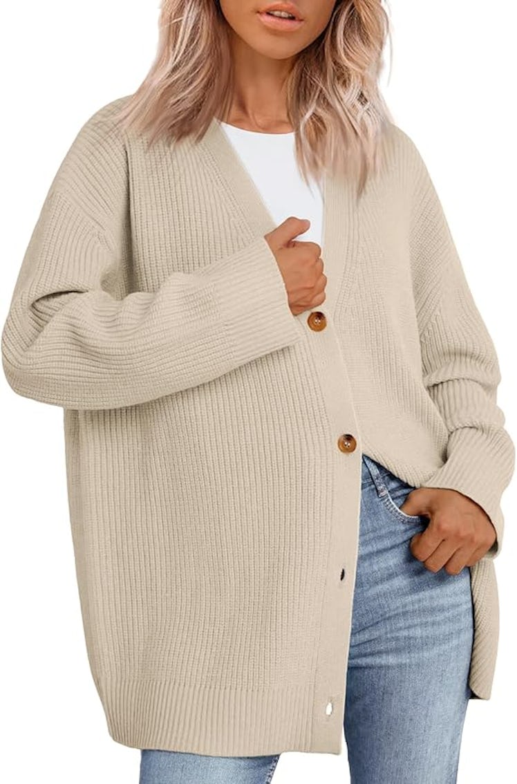 LILLUSORY Oversized Cardigan