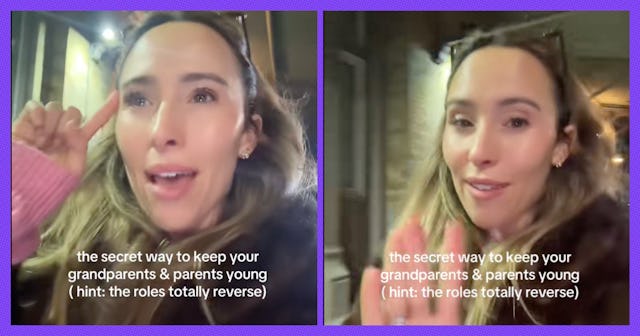 Liv Schreiber shared the secret to keeping your parents young on TikTok.