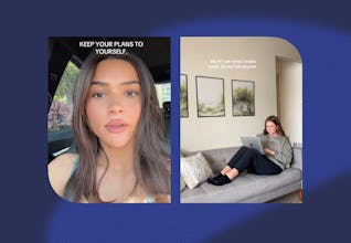 Here’s why TikTokers recommend keeping goals and dreams to yourself.