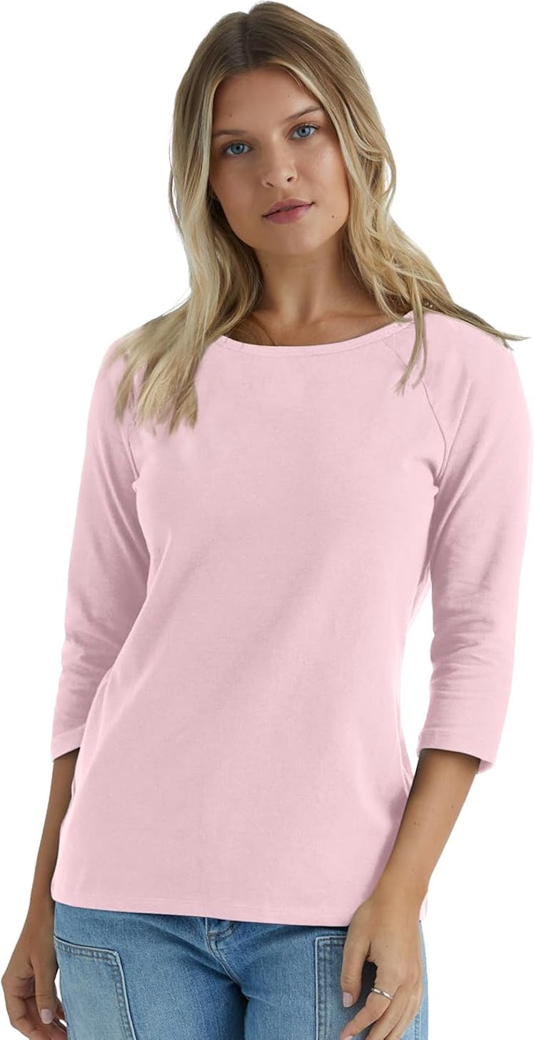 Hanes Raglan Sleeve Tee