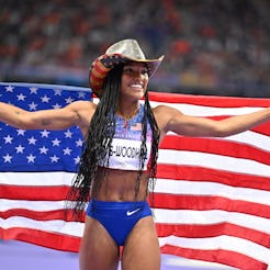 Tara Davis-Woodhall wants your emoji keyboard to reflect Black hairstyles, too.