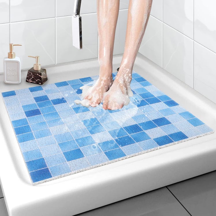 ZOESOE Loofah Shower Mat