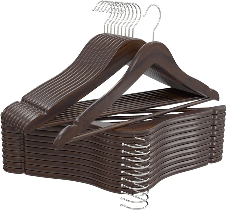 Utopia Home Premium Wooden Hangers (20-Pack)