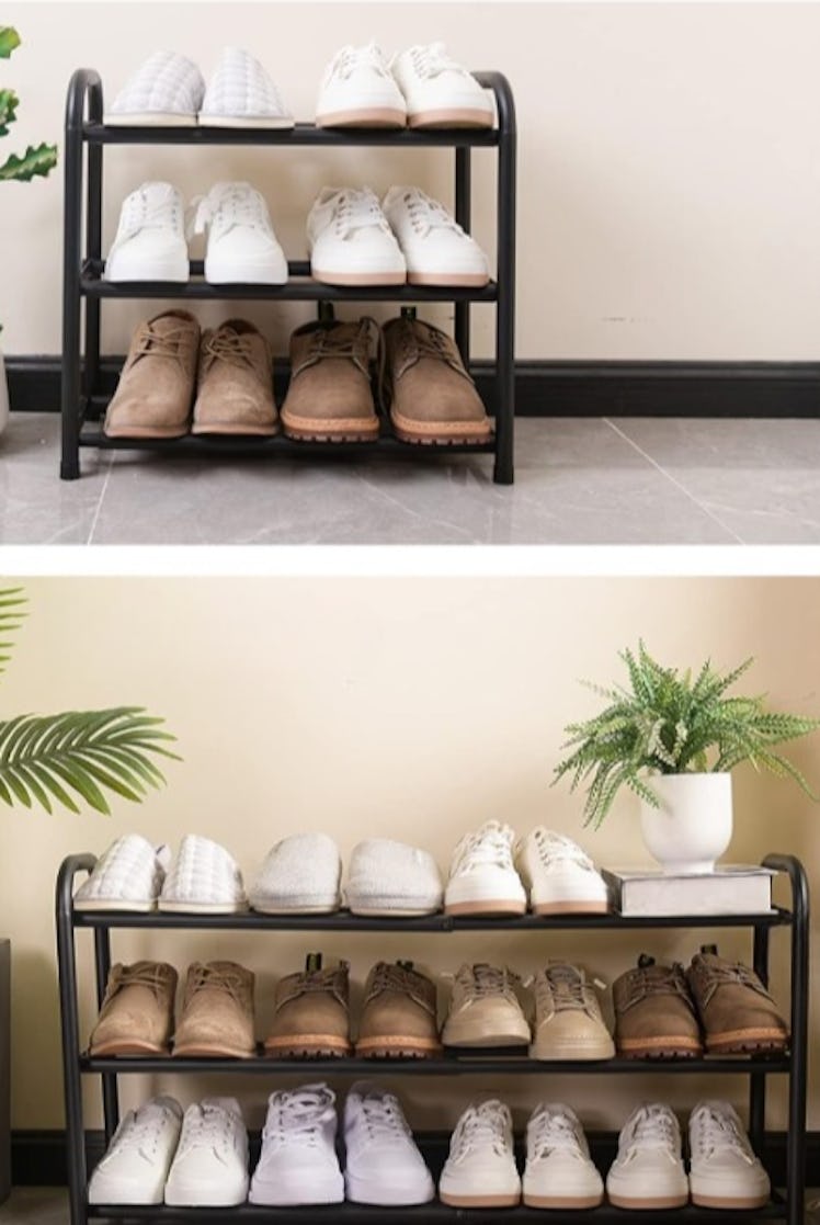 Gonfoam Expandable 3-Tier Shoe Rack
