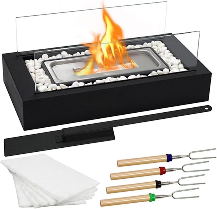 EAST FLAME Metal Table Top Firepit