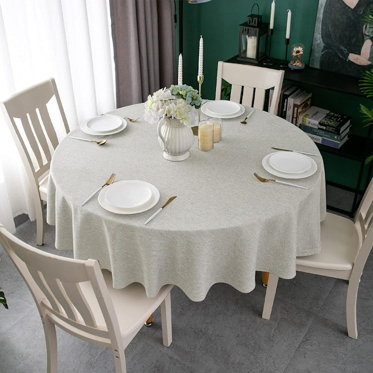 Qidordour Round Tablecloth