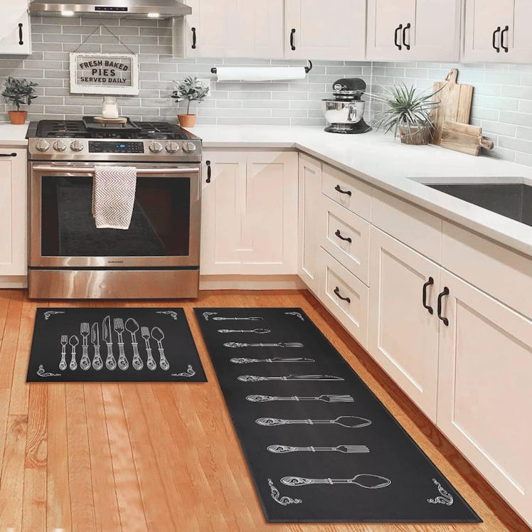 OUXIOAZ Absorbent Kitchen Mats (2-Pack)